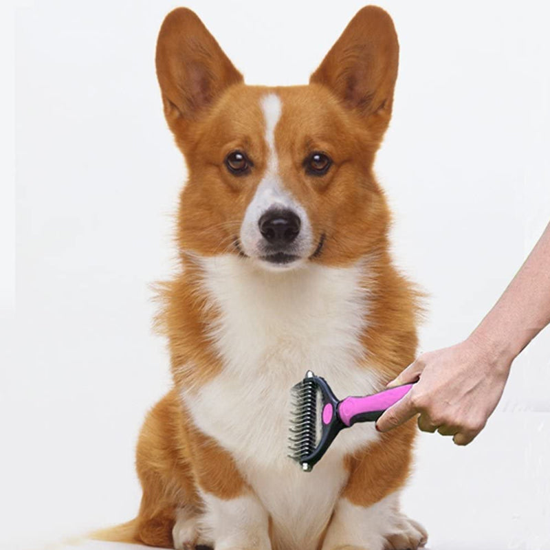 Spazzola per la toelettatura degli animali domestici 