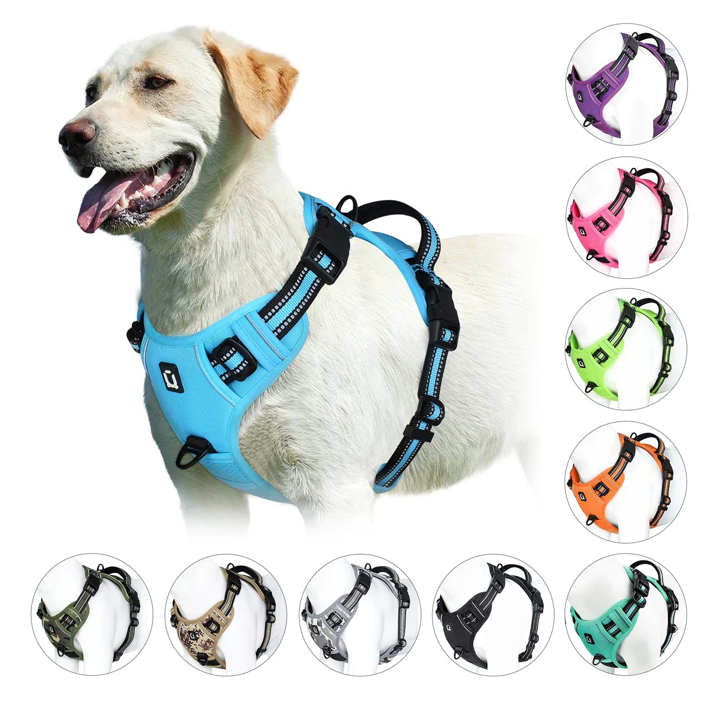 Harnais Confort Anti-traction pour Chien